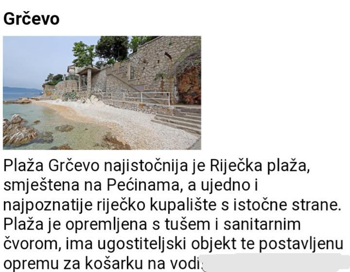 Apartman Nino Rijeka Exterior foto